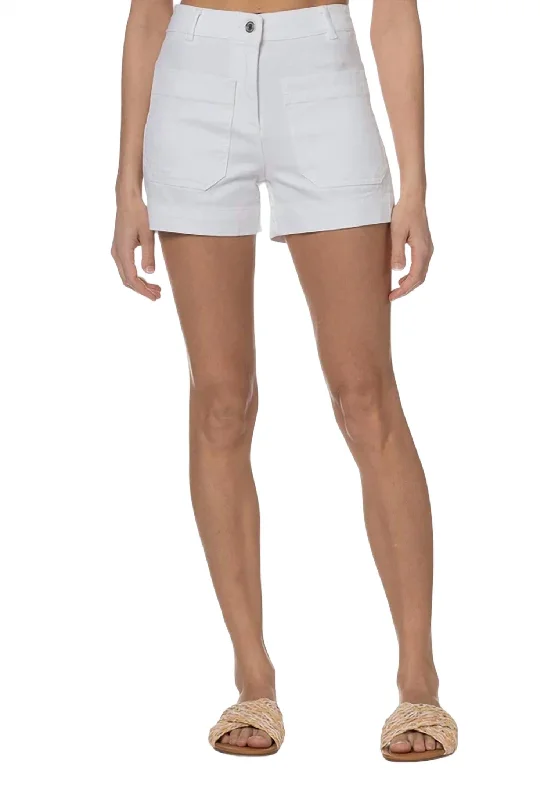 Telias Shorts In Blanc