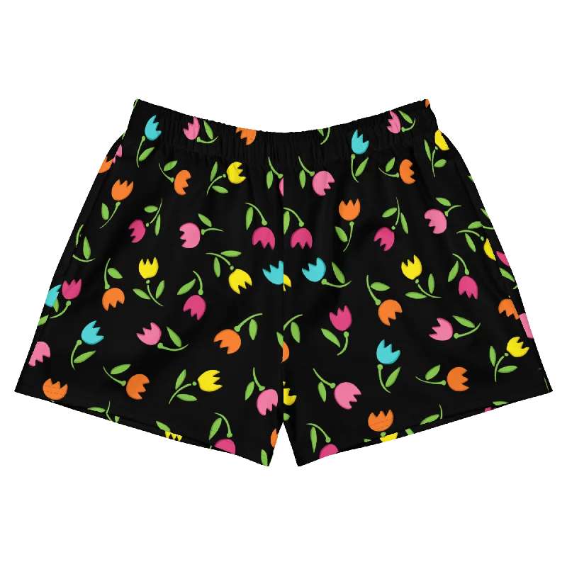 Tulips Athletic Shorts