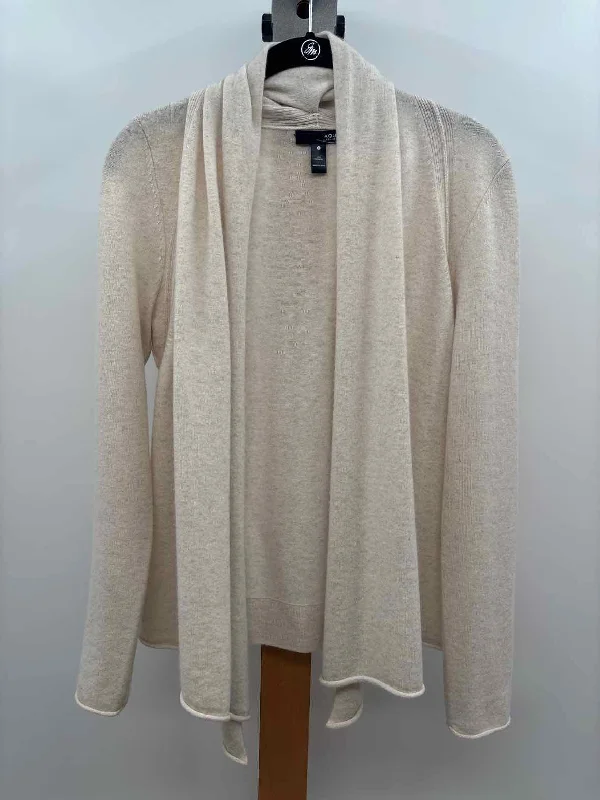 Aqua Women's Size S Oatmeal Heathered Sweater