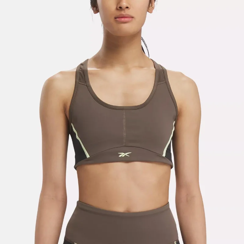 Lux Racer Padded Colorblock Bra