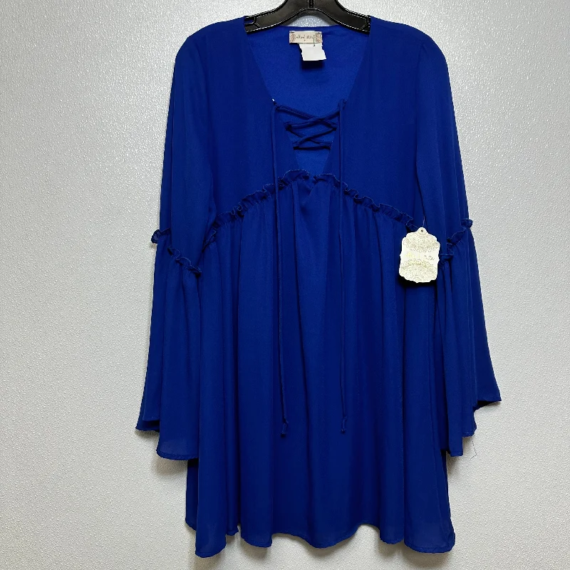 Dress Casual Short By Altard State In Royal Blue, Size: M