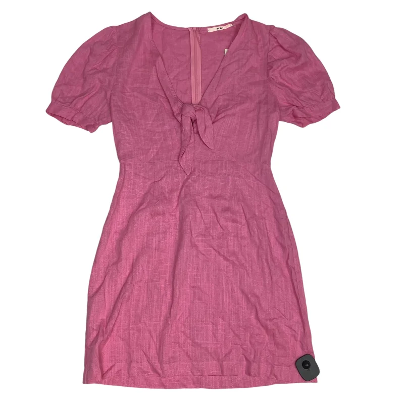 Dress Casual Short By Mi Ami In Pink, Size: M