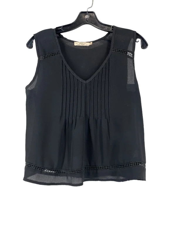 Black Top Short Sleeve Elodie, Size M