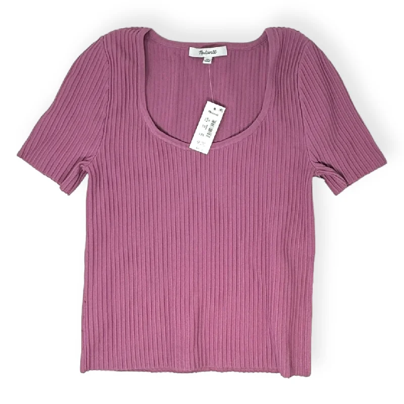 Pink Top Short Sleeve Madewell, Size Xs