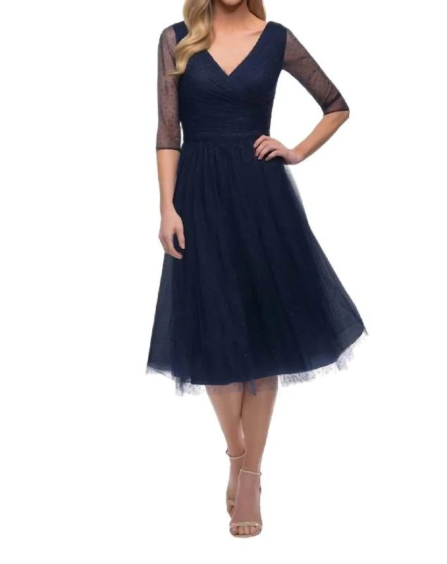 Prom Dress In Navy