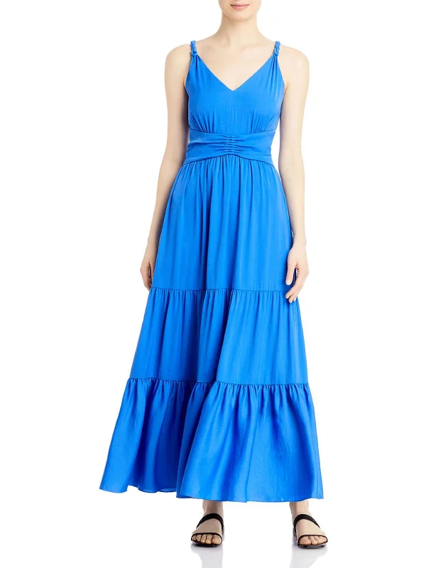 Remy Womens Sleeveless Long Maxi Dress