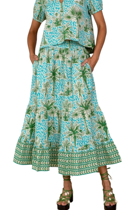 Surrey Skirt In Island Palm