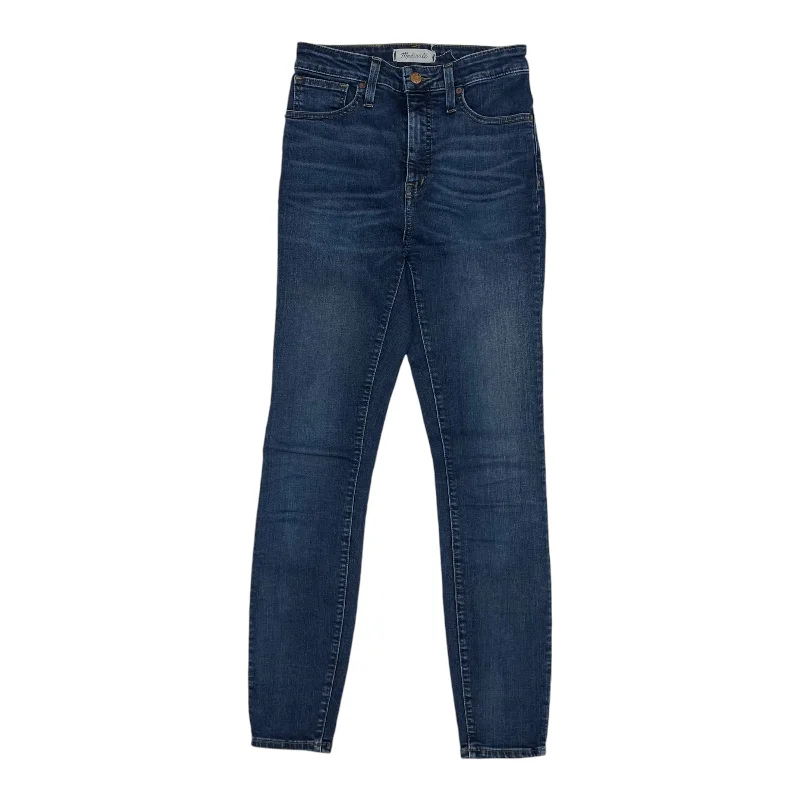 Jeans Skinny By Madewell In Blue Denim, Size:2