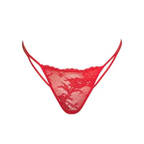 Andres Sarda Gaga Thong Rouge