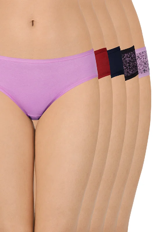 Assorted Low Rise Bikini (Pack of 5)