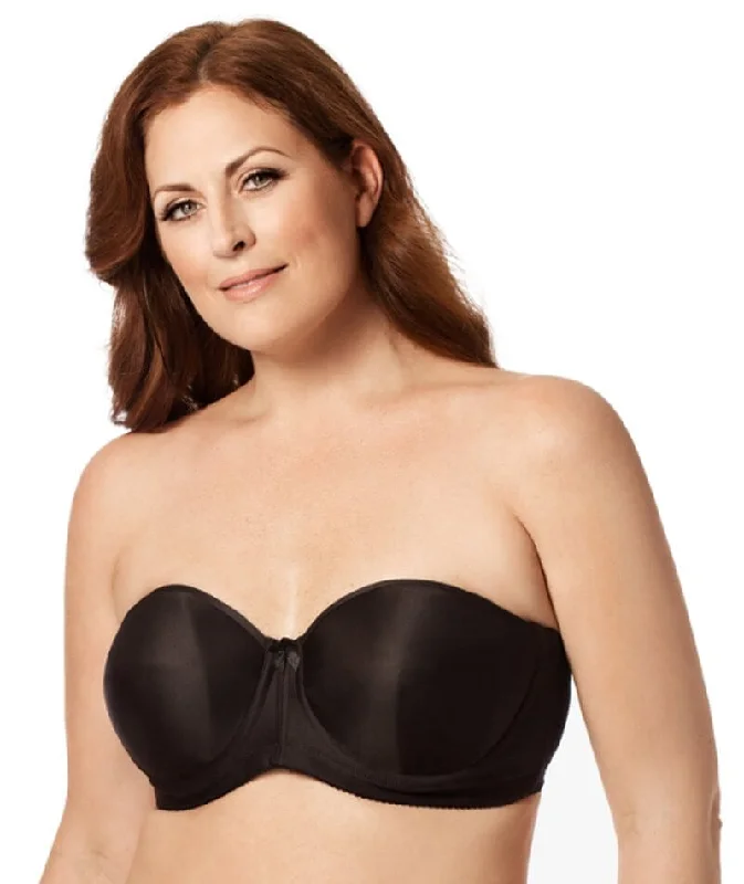 Elila Molded Spacer Underwired Strapless Bra - Black