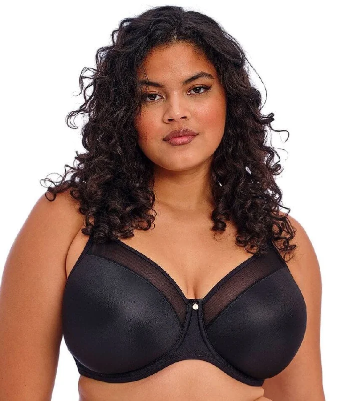 Elomi Smooth Underwire Moulded T-Shirt Bra - Black