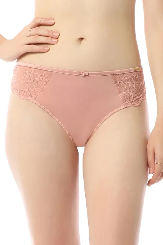 Eternal Bliss Brazilian Panty - Mellow Rose