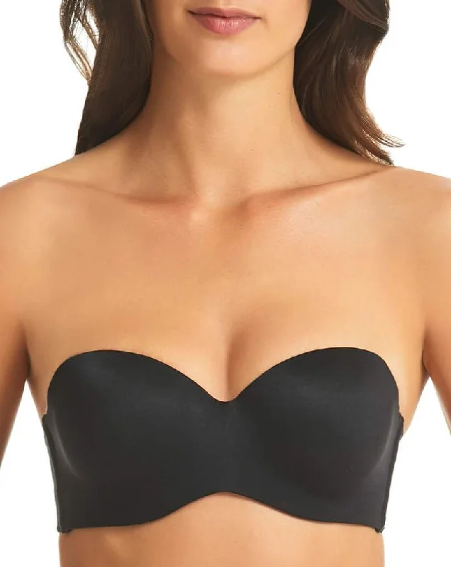 Finelines Memory Strapless Bra - Black