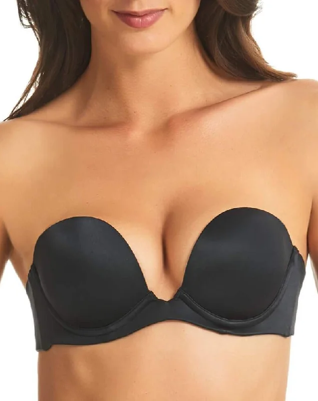 Finelines Refined 6-way Low Cut Strapless Bra - Black