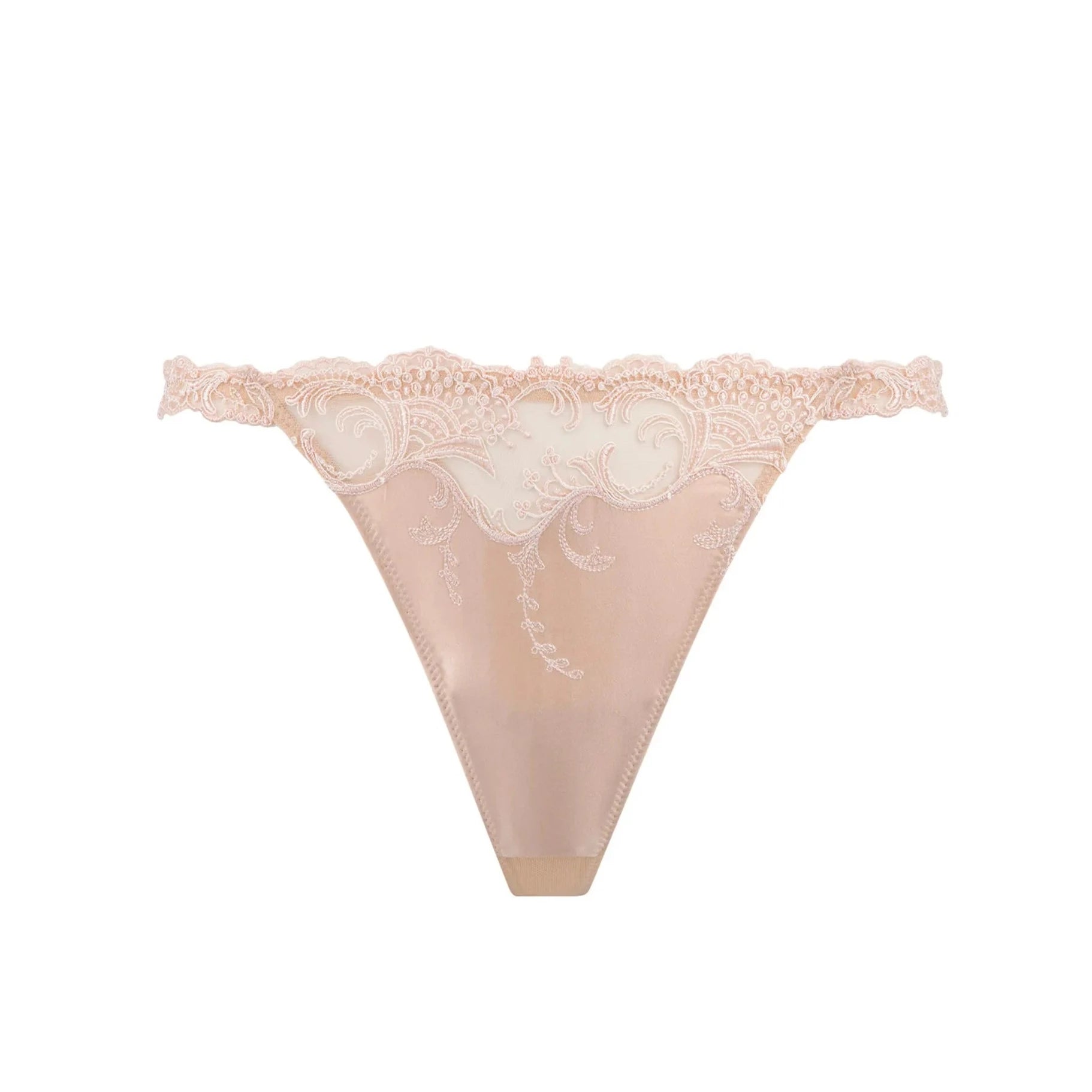 Lise Charmel Splendeur Soie mini thong Aurore