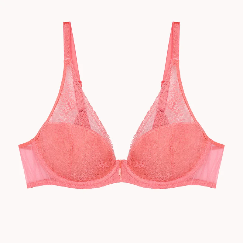 Maddie Grapefruit Plunge T-Shirt Bra