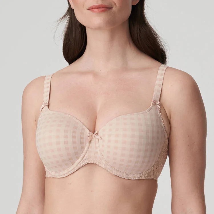 Madison Padded Heart Shape Bra In Caffe Latte - Prima Donna