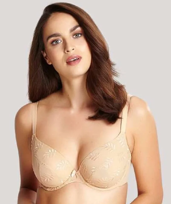 Panache Tango Underwired Plunge Bra - Nude