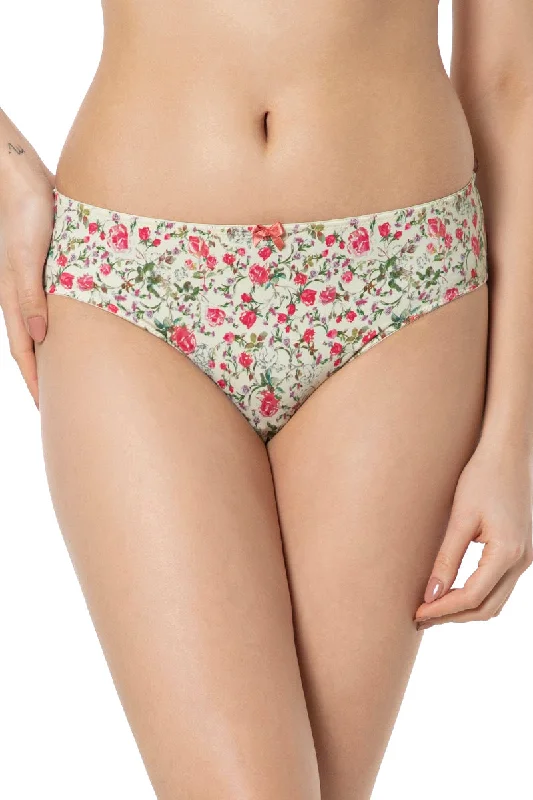 Smooth Charm Bikini Panty - Floral Whimsy Pr