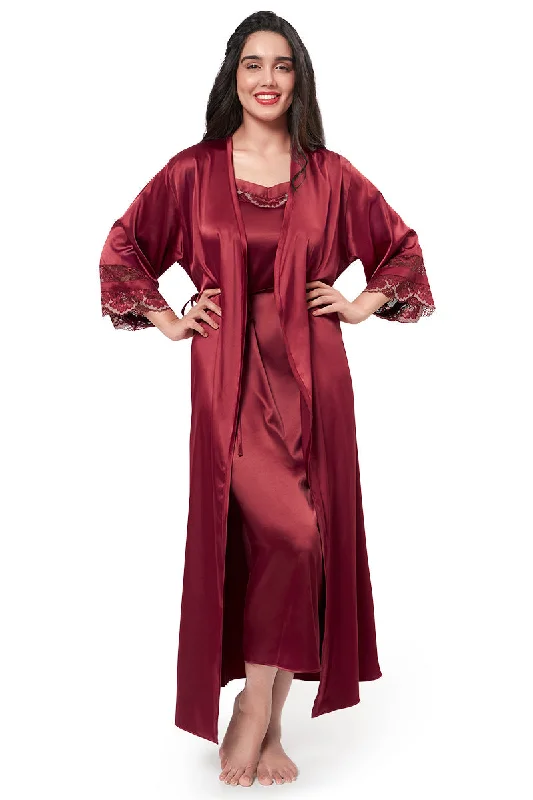 Eternal Bliss Robe - Red Berry