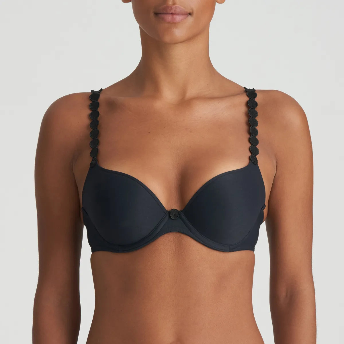 Tom Push Up Bra In Charcoal - Marie Jo