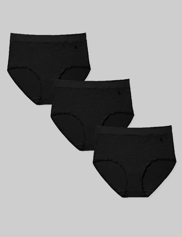 Women's Cool Cotton High Rise Brief (3-Pack)