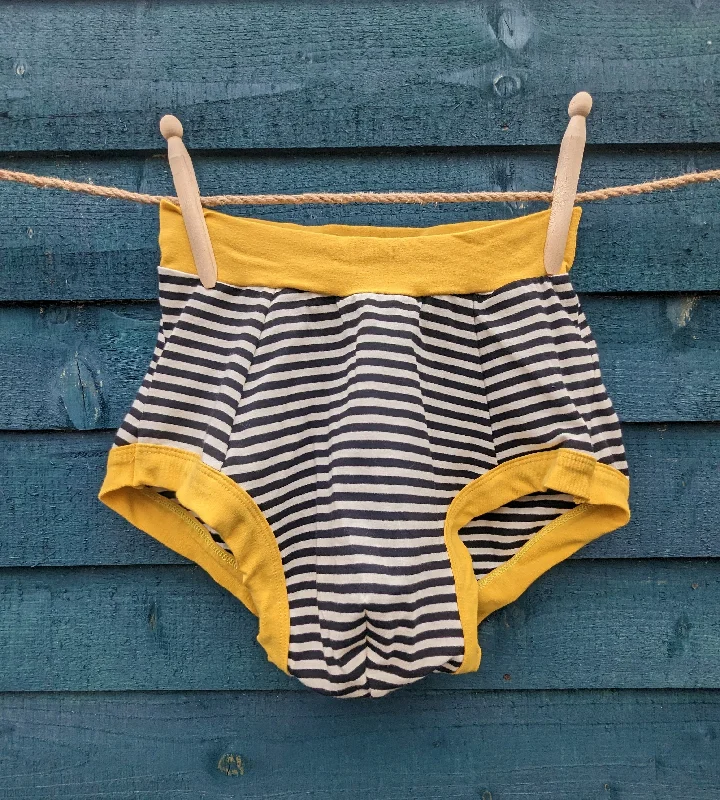 Brief Yellow Pirate Stripe