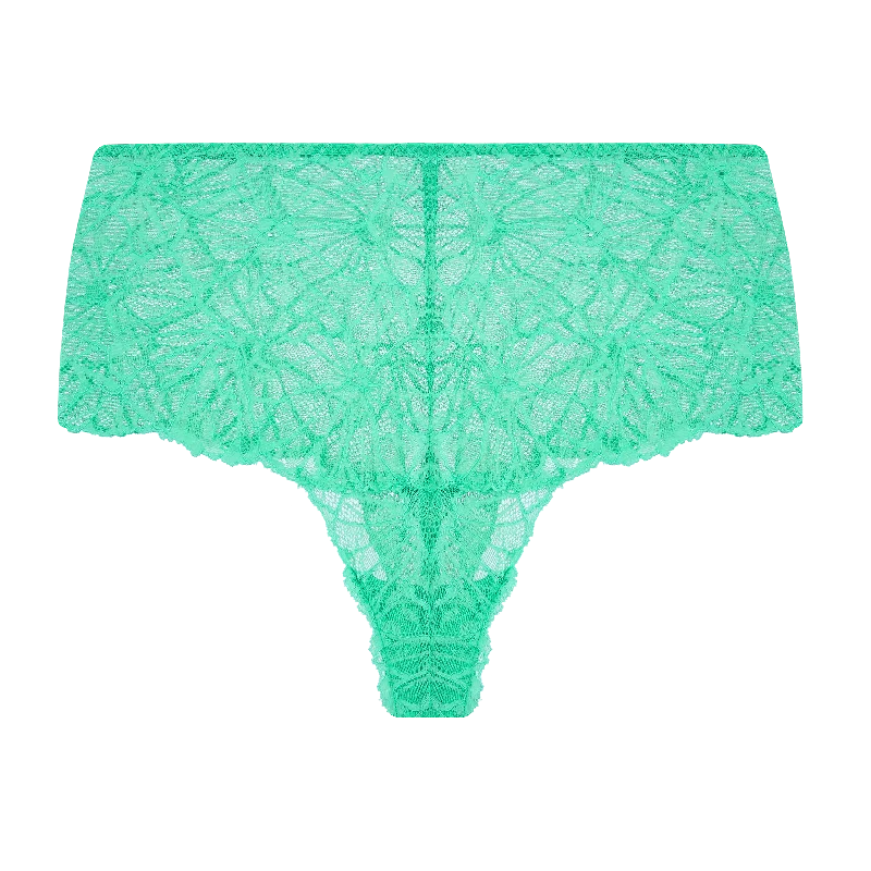 Eden Graphic Lace High Waist Knicker