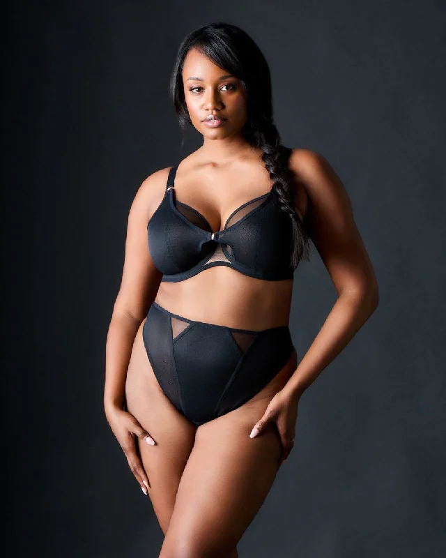 Kintai Plunge Underwire Bra