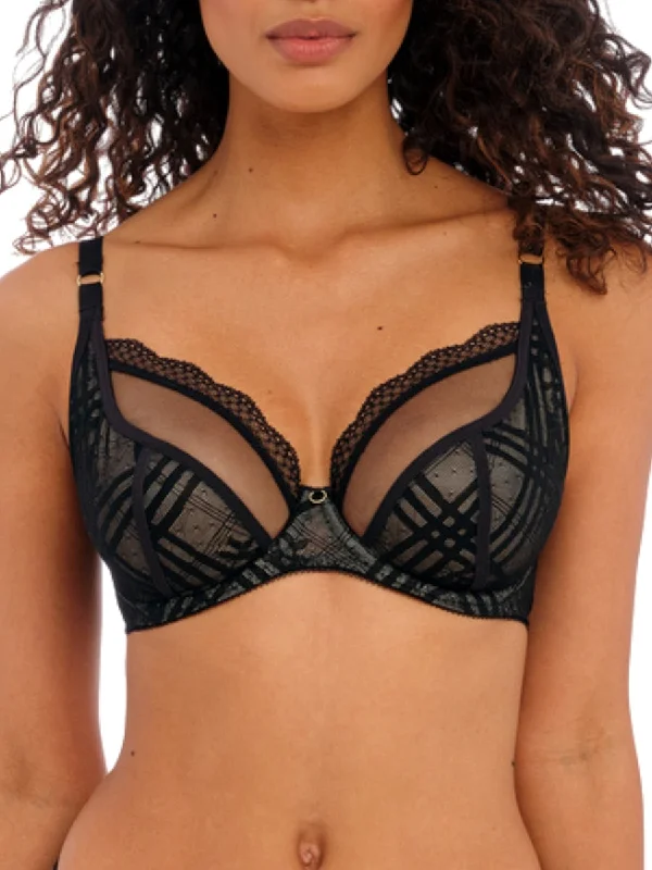 Fatale Plunge Bra - Noir