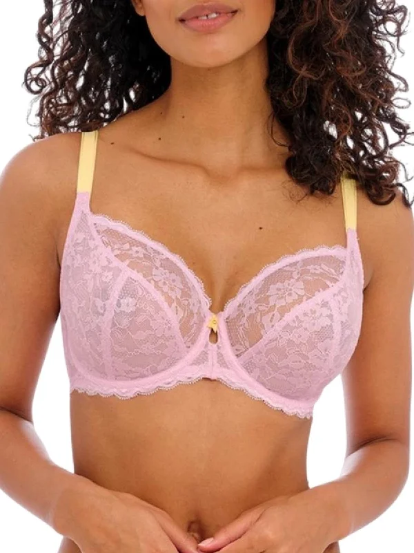 Offbeat Plunge Bra - Macaron