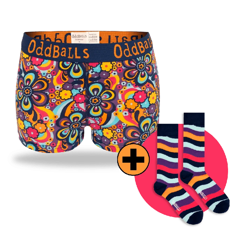 Ladies Boxer Shorts & Free Socks - Monthly Subscription