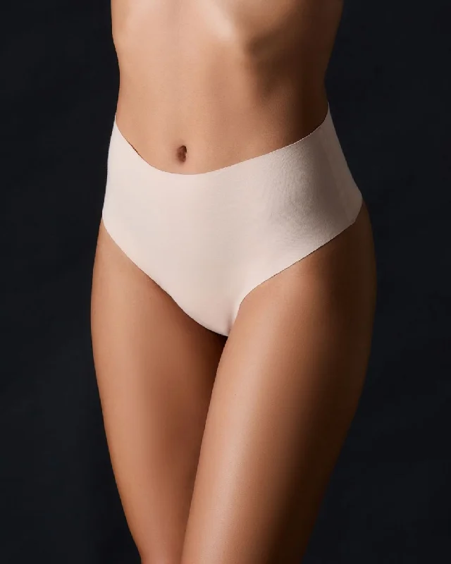 Organic Cotton High Rise Thong