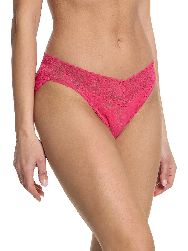 Signature Lace V-Kini Sweet Tart Pink