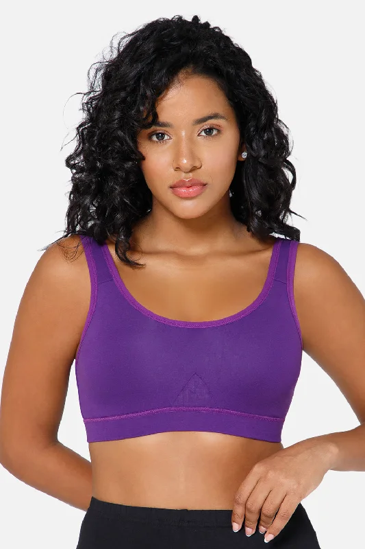 Medium Coverage Non-Wired Non-Padded Intimacy Active Sports Bra - CA01