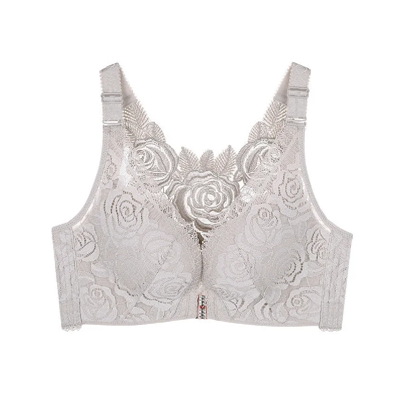 Rose Embroidery Underwear Set