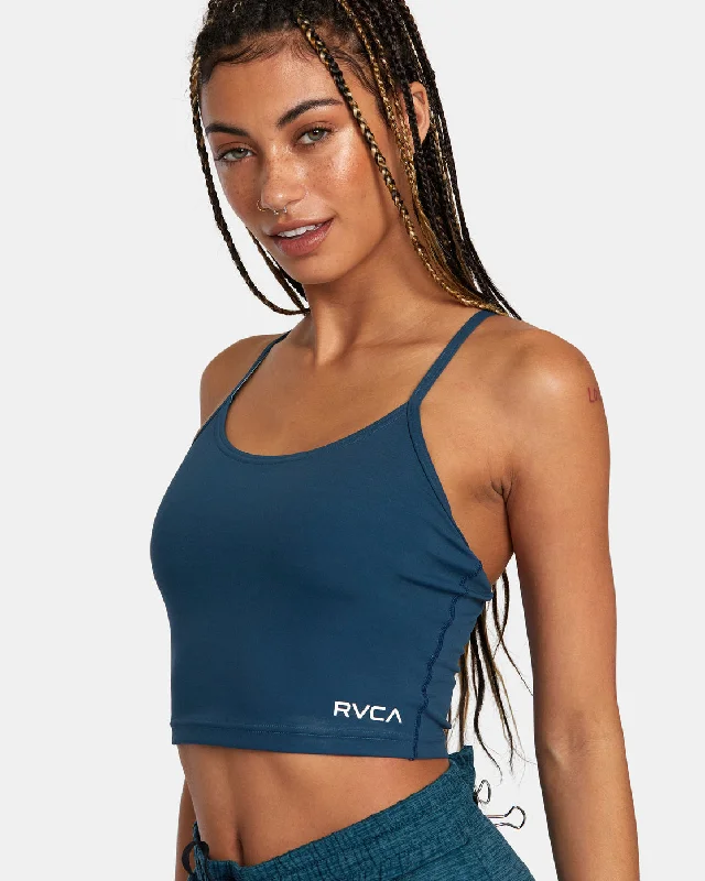 VA Essential Medium Impact Sports Bra - Pond