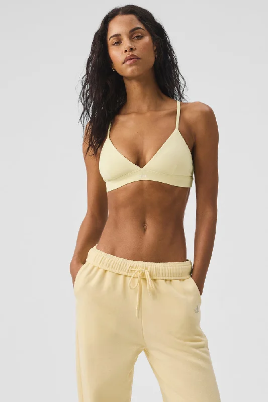 Splendor Bra - Lemon Ice/White