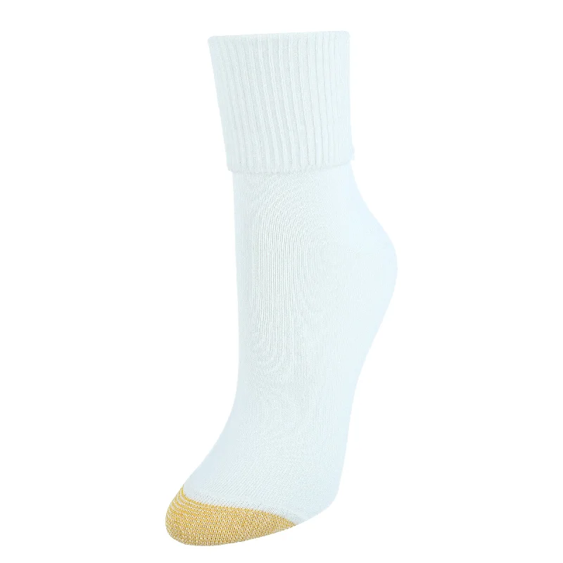 Women's Providence Turn Cuff Cotton Blend Socks (3 Pair Pack)